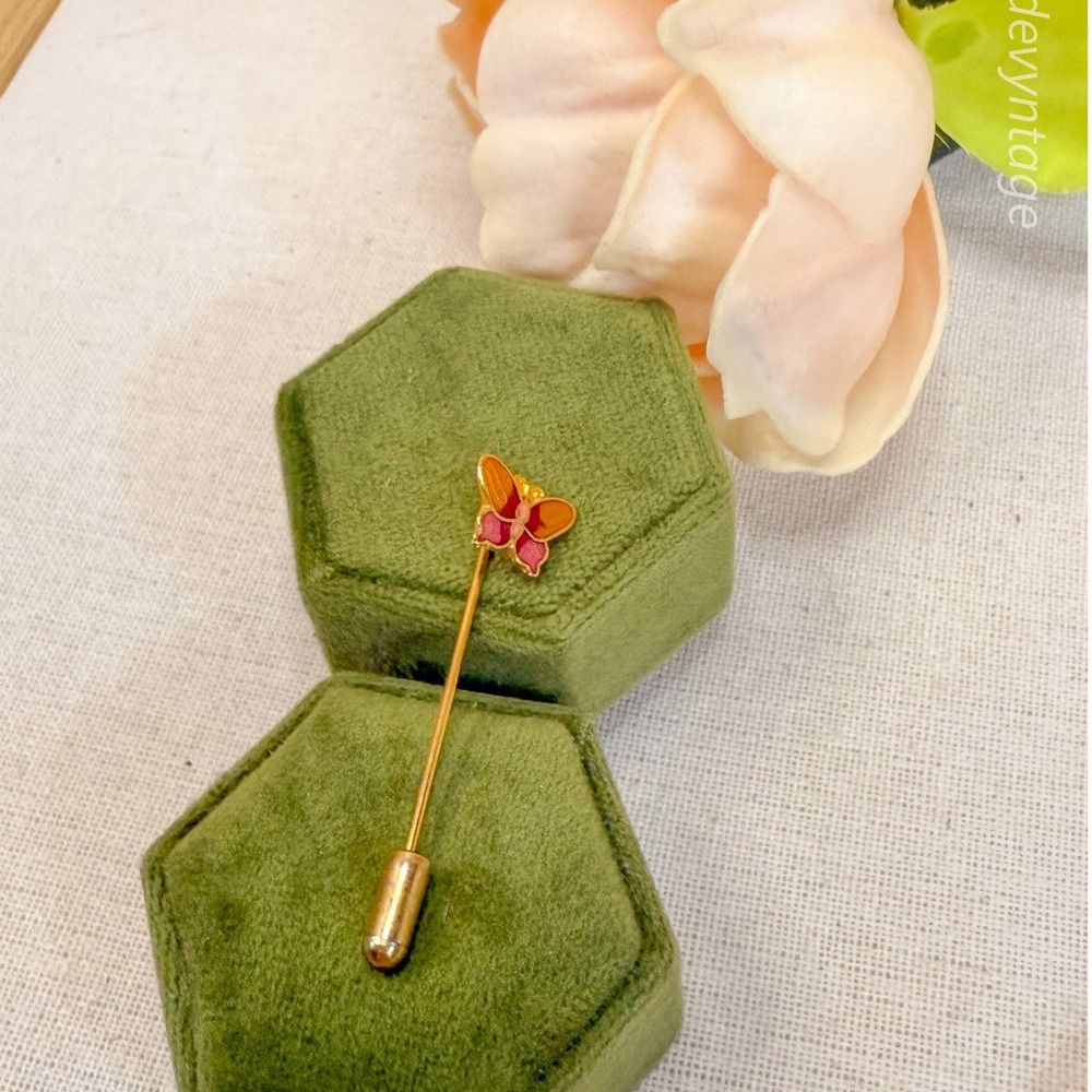 Colorful‎ Butterfly Stick Pin Brooch